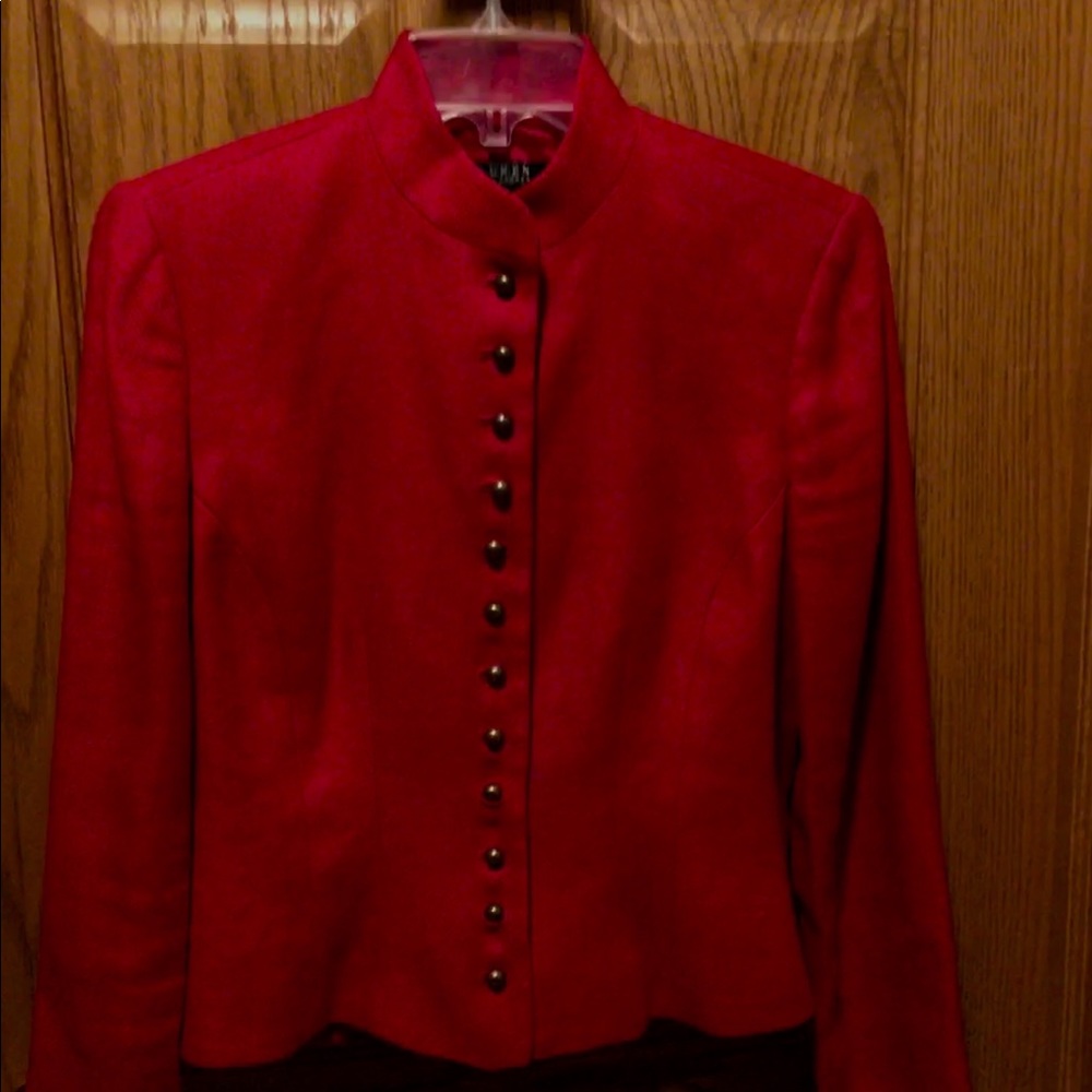 Ralph Lauren Button Up Blazer. Size 4